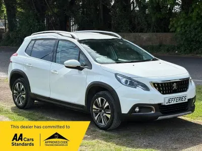 Begagnad Peugeot 2008 Allure 82 HK (60 kW) 2017 Vit SUV