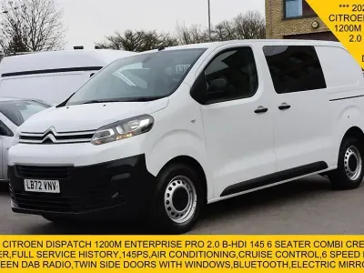 Begagnad Citroën Dispatch 145 HK (106 kW) 2022 Vit Minibuss