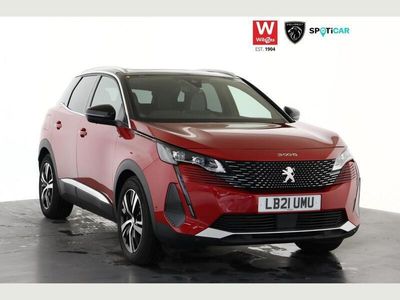 used Peugeot 3008 1.6 13.2KWH GT PREMIUM E-EAT EURO 6 (S/S) 5DR PLUG-IN HYBRID FROM 2021 FROM EPSOM (KT17 1DH) | SPOTICAR