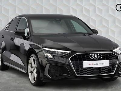 Black Used 2022 Audi A3 S-Line Sedan | £18,550 (Good price)