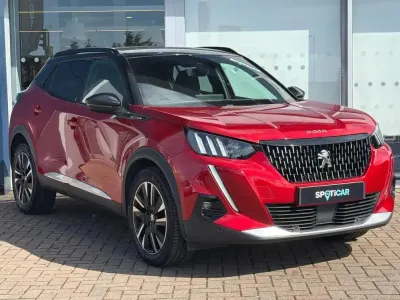 Used Peugeot 2008 GT-line 129 HP (94 kW) 2020 Red SUV