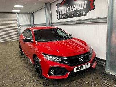 Used Honda Civic Sport 2019 Red Hatchback