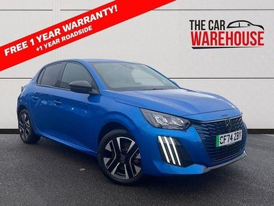 New Peugeot e-208 Allure 100 kW (136 HP) 2025 Vertigo blue Hatchback