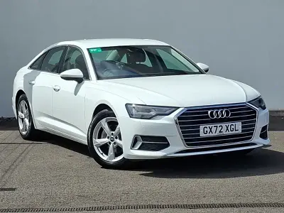 Used Audi A6 Sport 204 HP (150 kW) 2022 White Sedan