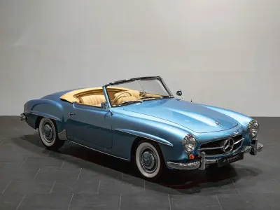 Used Mercedes 190 1959 Blue
