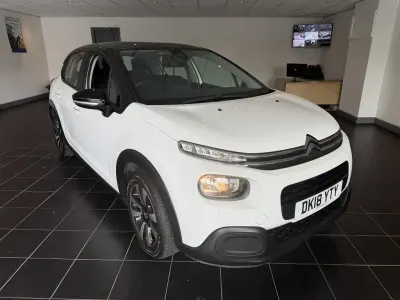 Used Citroën C3 Feel 2018 White Hatchback