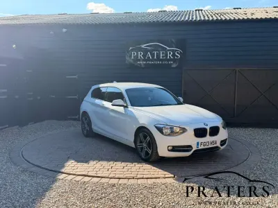 Used BMW 116 Sport Line 136 HP (100 kW) 2013 White Hatchback