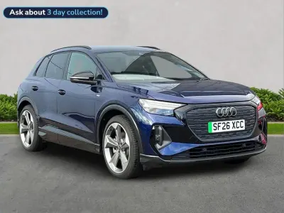 Used Audi Q4 e-tron Black Edition 210 kW (286 HP) 2026 Blue SUV
