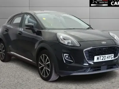 Used Ford Puma Titanium 125 HP (91 kW) 2020 Black SUV