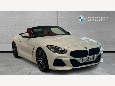 Used BMW Z4 M Sport 254 HP (186 kW) 2020 White Cabriolet