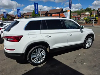 Used Skoda Kodiaq SE L 190 HP (139 kW) 2020 White SUV