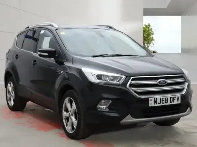 Used Ford Kuga Titanium 120 HP (88 kW) 2018 Black SUV