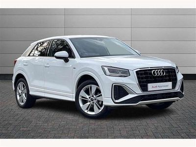 White Used 2024 Audi Q2 S-Line SUV | £22,950 (Fair price)