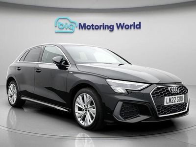 Used Audi A3 Sportback S-Line 2022 Black Hatchback