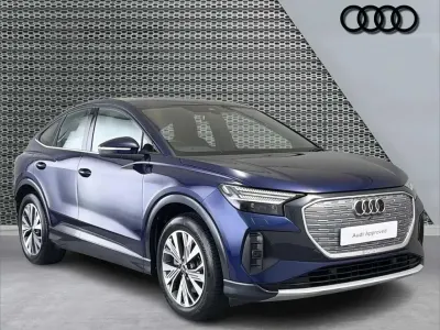 Used Audi Q4 Sportback e-tron Sport 210 kW (286 HP) 2023 Blue SUV