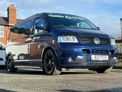 Used VW T5 130 HP (95 kW) 2005 Blue Van