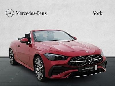 Red Used 2024 Mercedes CLE300 AMG Line Premium Plus Cabriolet | £53,349 (Fair price)