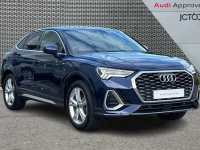Used Audi Q3 S-Line 150 HP (110 kW) 2024 Blue SUV