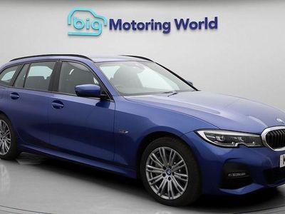 Blue Used 2021 BMW 330e M Sport Estate | £20,900 (Fair price)