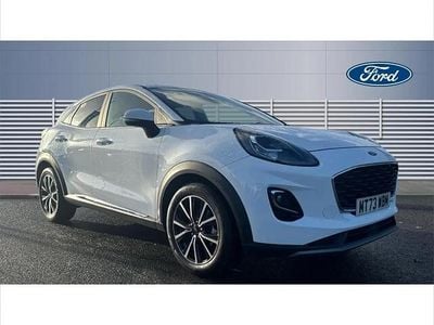 White Used 2023 Ford Puma Titanium SUV | £15,340 (Good price)