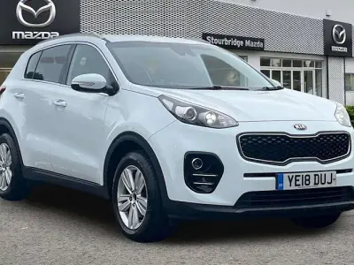 Used Kia Sportage 132 HP (97 kW) 2018 White SUV