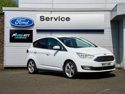 Used Ford C-MAX Titanium 2017 White MPV