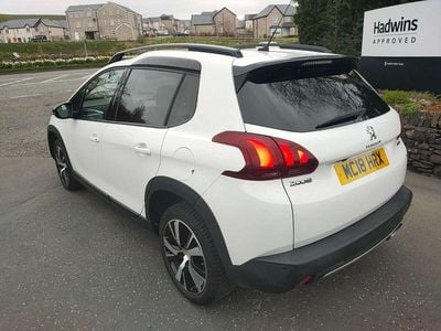 Begagnad Peugeot 2008 GT-line 101 HK (74 kW) 2018 Vit SUV