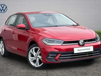 Used VW Polo Style 95 HP (69 kW) 2022 Red Hatchback