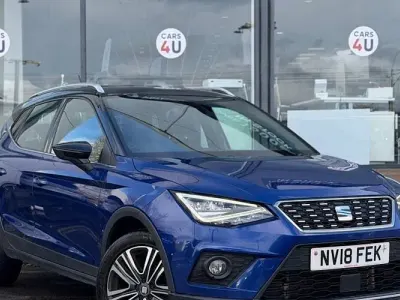 Used Seat Arona XCELLENCE 95 HP (69 kW) 2018 Blue SUV