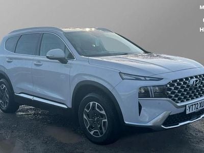 White Used 2022 Hyundai Santa Fe Premium SUV | £22,617