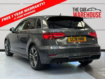 Used Audi A3 Sportback S-Line 187 HP (137 kW) 2018 Grey Hatchback