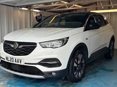 Usado Vauxhall Grandland X SRi 131 HP (96 kW) 2020 Branco SUV