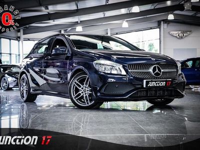 Used Mercedes A180 AMG line 2018 Blue Hatchback
