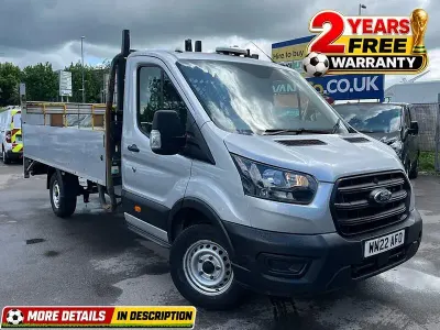 Used Ford Transit S 130 HP (95 kW) 2022 Silver Cabriolet