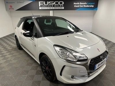 used DS Automobiles DS3 1.2 PURETECH PERFORMANCE LINE S/S 3d 109 BHP CRUISE CONTROL, DAB RADIO