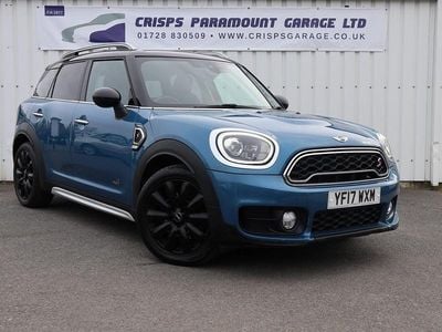 Begagnad Mini Cooper S 2017 Blå Halvkombi