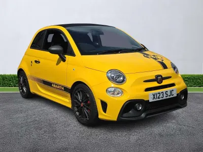 Used Abarth 595 Competizione 2021 Yellow Cabriolet