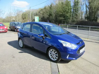 Used Ford B-MAX Titanium 95 HP (69 kW) 2016 Blue MPV