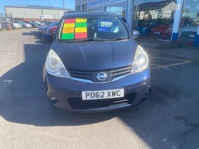 Used Nissan Note Acenta 2012 Blue Hatchback