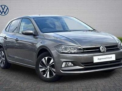 Begagnad VW Polo Match 95 HK (69 kW) 2020 Grön Halvkombi