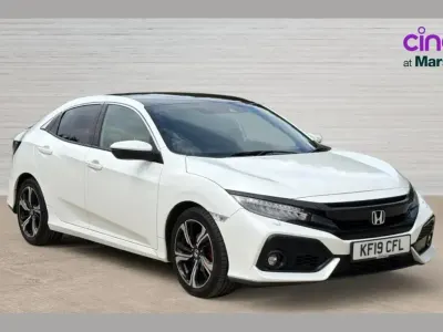 Used Honda Civic EX 129 HP (94 kW) 2019 White Hatchback