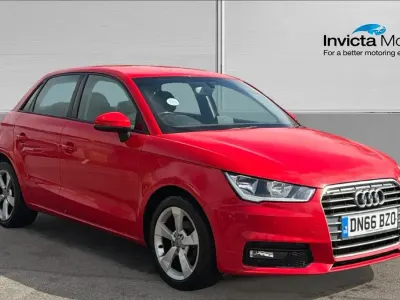 Used Audi A1 Sport 95 HP (69 kW) 2016 Red Hatchback