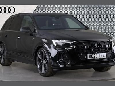 Used Audi Q7 Black Edition 286 HP (210 kW) 2025 Black SUV