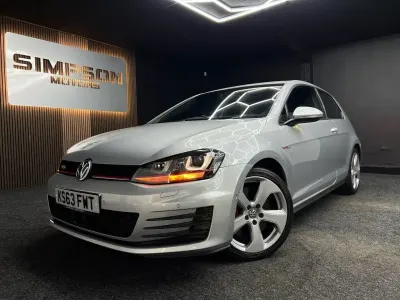 Used VW Golf VII GTI 2013 Silver Hatchback