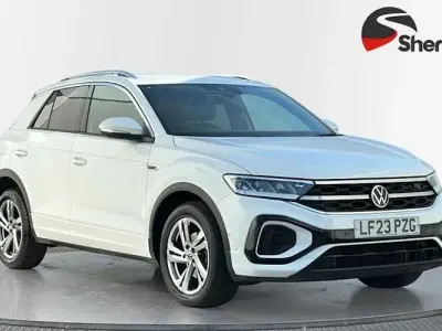 Used VW T-Roc R-line 150 HP (110 kW) 2023 White SUV