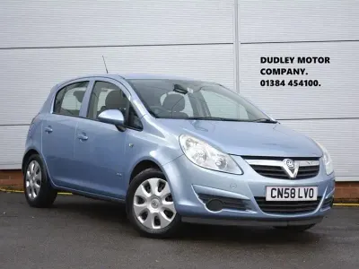 Second-hand Vauxhall Corsa Club 89 CP (65 kW) 2008 Albastru Hatchback