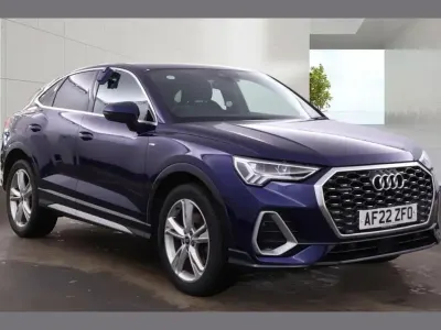 Used Audi Q3 S-Line 187 HP (137 kW) 2022 Blue SUV
