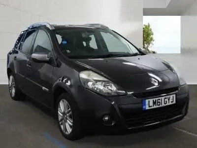 Used Renault Clio GT-Line 112 HP (82 kW) 2011 Black Estate
