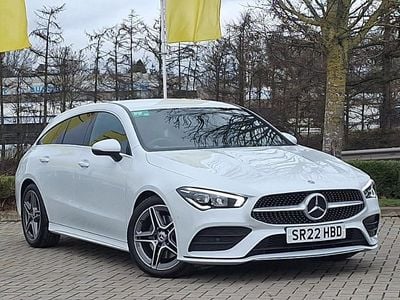 Used Mercedes CLA220 AMG line 190 HP (139 kW) 2022 White Sedan