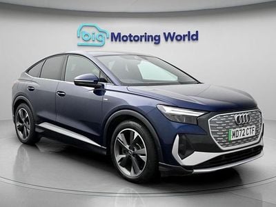 Used Audi Q4 Sportback e-tron S-Line 150 kW (204 HP) 2023 Blue SUV